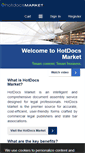 Mobile Screenshot of hotdocsmarket.com